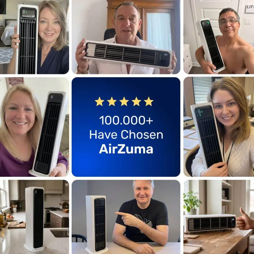 AirZuma Kundenfotos – über 100.000 zufriedene Käufer weltweit haben sich für AirZuma entschieden