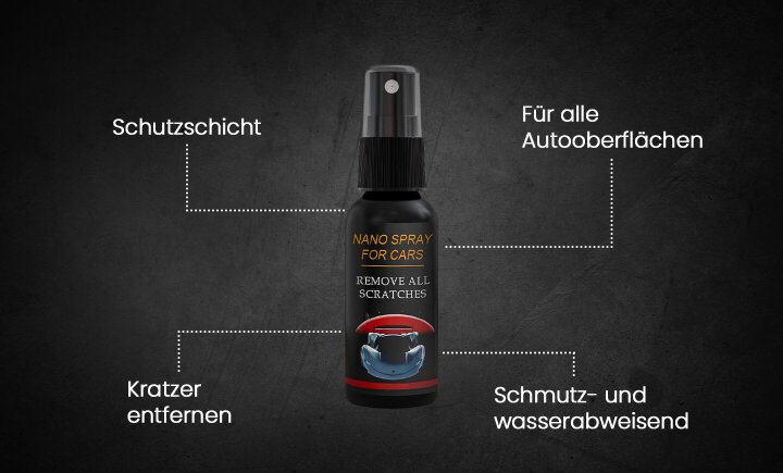 NuraFix Anwendung Schritt für Schritt — Spray auftragen und mit Schwamm verteilen